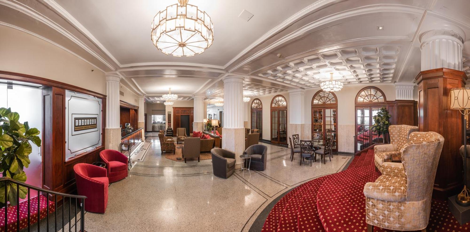 The Eldridge Hotel Lawrence Bagian luar foto